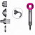 Купить Фен Dyson Supersonic HD07 (Iron/Fuchsia) (Фуксия)