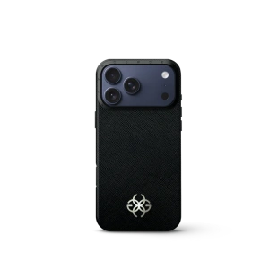 Чехол Golden Concept для iPhone 17 Pro Max, Saffiano Leather Logo Чехол Golden Concept для iPhone 17 Pro Max, Saffiano Leather Logo