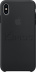Силиконовый чехол для iPhone Xs Max, чёрный цвет, оригинальный Apple