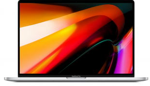 MacBook Pro 16" «Серебристый» (MVVM2) + Touch Bar и Touch ID // Core i9 2,3 ГГц, 16 ГБ, 1 ТБ SSD, AMD RPro 5500M (Late 2019)