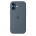 Силиконовый чехол MagSafe для iPhone 17 (Anchor Blue)