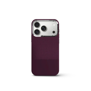 Чехол Golden Concept для iPhone 18 Pro, Vegan Leather (Burgundy)