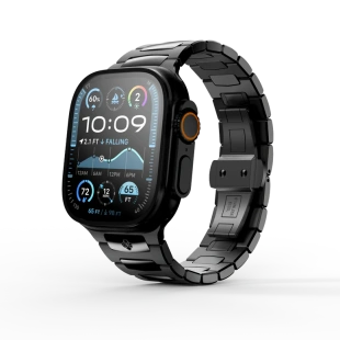 Ремешок Golden Concept для Apple Watch, ROYAL II (Black)