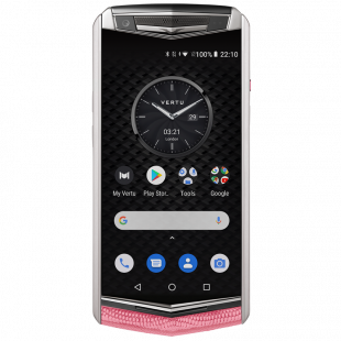 Vertu Aster P Baroque Titanium Pink Lizard