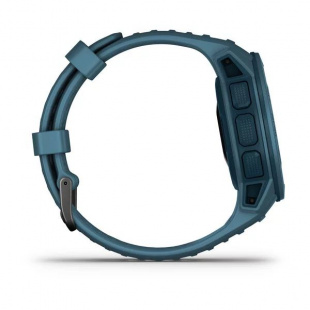 Туристические умные часы Garmin Instinct (45mm), корпус и силиконовый ремешок цвета Lakeside Blue