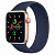 Купить Apple Watch SE // 44мм GPS + Cellular // Корпус из алюминия золотого цвета, монобраслет цвета «Тёмный ультрамарин» (2020)