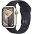 Купить Apple Watch Series 9 // 41мм GPS // Корпус из алюминия цвета "сияющая звезда", спортивный ремешок цвета "темная ночь"