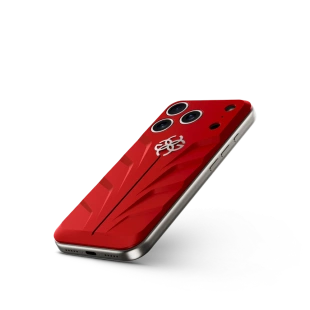 Чехол Golden Concept для iPhone 17 Pro Max, Magnetic Shield, Racing Sport Rubber, Rosso Corsa