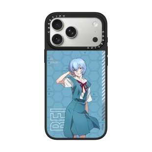 Чехол The Evangelion x CASETiFY Collection для iPhone 17 Pro Max (Rei Ayanami)