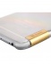 Накладка пластиковая для iPhone 6 Baseus Sky Case SPAP-0V Clear+Gold