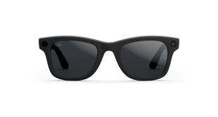 Умные очки Ray-Ban  Wayfarer (2-gen)  (Черная матовая оправа, прозрачно-серые фотохромные линзы)