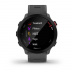 Беговые умные часы Garmin Forerunner 55 (42mm), серый корпус, серый силиконовый ремешок