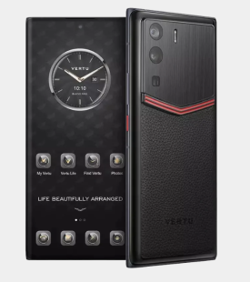 Телефон Vertu METAVERTU 5G Web3, Calf Leather, безрамочный, V-эмаль (Black/Черный)