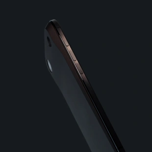 Чехол для iPhone 17 Air MYNUS BACK с MagSafe (Черный)