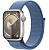 Купить Apple Watch Series 9 // 41мм GPS // Корпус из алюминия цвета "сияющая звезда", спортивный браслет цвета "синяя зима"