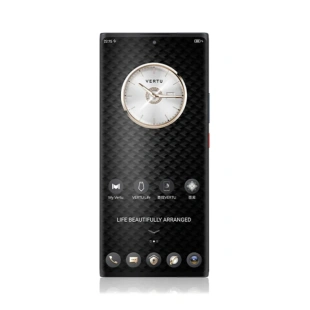Телефон Vertu METAVERTU 5G Web3, Alligator Leather Gold V Label (Iron Black/Черный)