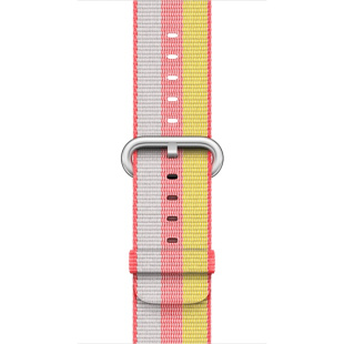 42/44мм Ремешок из плетёного нейлона красного цвета для Apple Watch