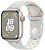 Купить Apple Watch Series 9 // 45мм GPS // Корпус из алюминия цвета "сияющая звезда", спортивный ремешок Nike цвета "чистая платина"