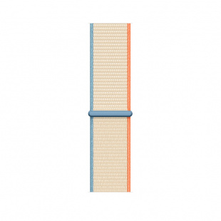 Apple Watch SE // 40мм GPS // Корпус из алюминия серебристого цвета, спортивный браслет кремового цвета (2020)