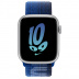 Apple Watch Series 8 // 41мм GPS + Cellular // Корпус из алюминия серебристого цвета, спортивный браслет Nike цвета "королевская игра/морская полночь"
