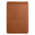 Кожаный чехол-футляр для iPad Pro 10,5 дюйма, золотисто-коричневый цвет