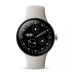 Google Pixel Watch 4 Wi-Fi+Cellular, серебристый корпус 41 mm, спортивный ремешок бежевого цвета (Porcelain)