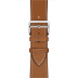 38/40 мм ремешок Simple Tour из кожи Barenia цвета Fauve для Apple Watch Hermès 38/40 мм ремешок Simple Tour из кожи Barenia цвета Fauve для Apple Watch Hermès