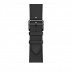 Apple Watch Series 6 Hermès // 40мм GPS + Cellular // Корпус из нержавеющей стали цвета «черный космос», ремешок Simple Tour из кожи Swift цвета Noir