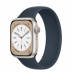 Apple Watch Series 8 // 41мм GPS // Корпус из алюминия цвета "сияющая звезда", монобраслет цвета "синий шторм"