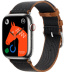 Apple Watch Series 9 Hermès // 45мм GPS+Cellular // Корпус из нержавеющей стали серебристого цвета, ремешок Twill Jump Single Tour цвета Noir/Gold Apple Watch Series 9 Hermès // 45мм GPS+Cellular // Корпус из нержавеющей стали серебристого цвета, ремешок Twill Jump Single Tour цвета Noir/Gold
