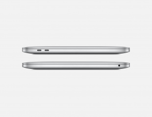 MacBook Pro 13" «Серебристый» (Custom) Touch Bar + Touch ID // Чип Apple M2 8-Core CPU, 10-Core GPU, 16 ГБ, 256 ГБ (2022)