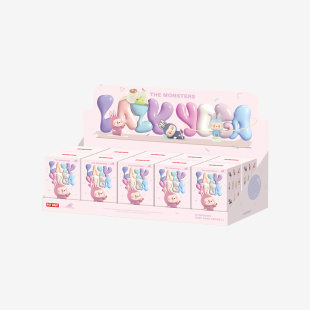 Набор секретных боксов с фигуркой LABUBU THE MONSTERS Lazy Yoga Series Figures, Blind Box (фигурка попадается случайно) (10 коробок)