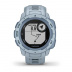 Туристические умные часы Garmin Instinct (45mm), корпус и силиконовый ремешок цвета Sea Foam