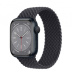 Apple Watch Series 8 // 41мм GPS // Корпус из алюминия цвета "темная ночь", плетёный монобраслет цвета "темная ночь"