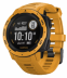 Туристические умные часы Garmin Instinct (45mm), корпус и силиконовый ремешок цвета Sunburst