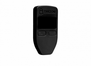 Аппаратный кошелек для криптовалют Trezor one (Black/Черный)