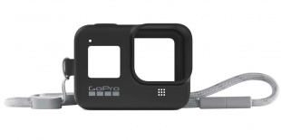 Чехол + ремешок для камеры GoPro HERO8 (Sleeve + Lanyard), Blackout