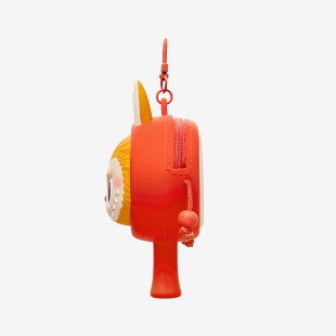 Силиконовый чехол-кошелек POP MART LABUBU Let's Have Fun Together Series, Rattle-drum, Earphone Case