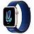 Купить Apple Watch Series 8 // 45мм GPS // Корпус из алюминия цвета "сияющая звезда", спортивный браслет Nike цвета "королевская игра/морская полночь"