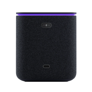 Умная колонка с Алисой Яндекс Станция Миди с Zigbee (Черный)