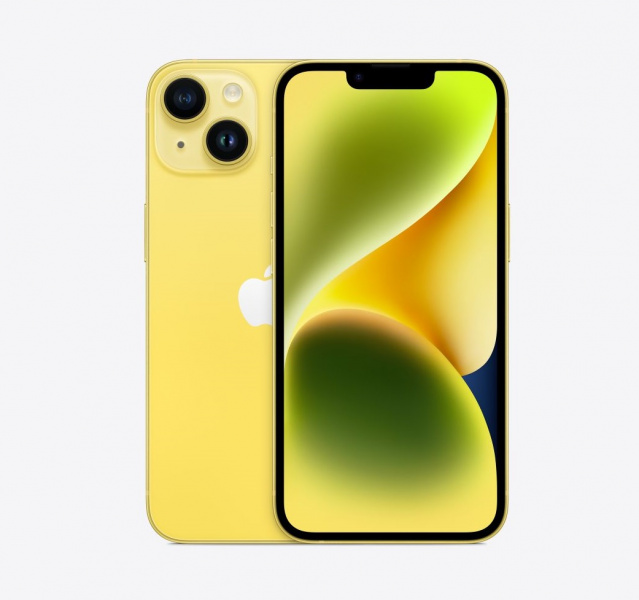 iPhone 14 128Гб Yellow/Желтый (nano-SIM & eSIM) - iQmac.ru