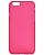 Накладка силиконовая на iPhone 6 Uniq Thin IP6HYB-BDCPNK Pink