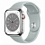Купить Apple Watch Series 8 // 45мм GPS + Cellular // Корпус из нержавеющей стали серебристого цвета, спортивный ремешок цвета "суккулент"