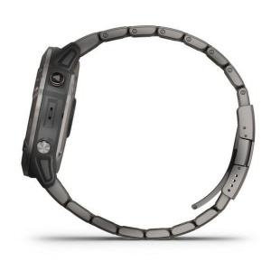 Мультиспортивные часы Garmin Fenix 6X Pro (51mm) Solar титановый корпус, титановый ремешок