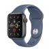 Apple Watch Series 5 // 40мм GPS + Cellular // Корпус из алюминия цвета «серый космос», спортивный ремешок цвета «морской лёд»