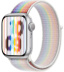 Apple Watch Series 9 // 45мм GPS // Корпус из алюминия серебристого цвета, спортивный браслет цвета Pride Edition