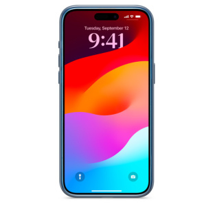 Чехол OtterBox Lumen Series с MagSafe для iPhone 15 Pro, синий цвет