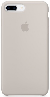 Силиконовый чехол для iPhone 7+ (Plus)/8+ (Plus), бежевый цвет, оригинальный Apple
