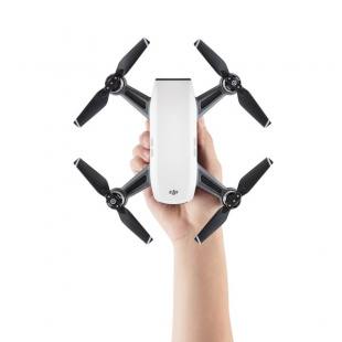 Квадрокоптер c ПУ DJI spark “Альпийский белый”