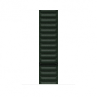 45мм S/M Кожаный ремешок цвета «Зелёная секвойя» со скрытой магнитной застежкой для Apple Watch